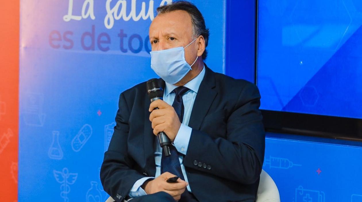 El Viceministro de Salud, Luis Alexánder Moscoso.