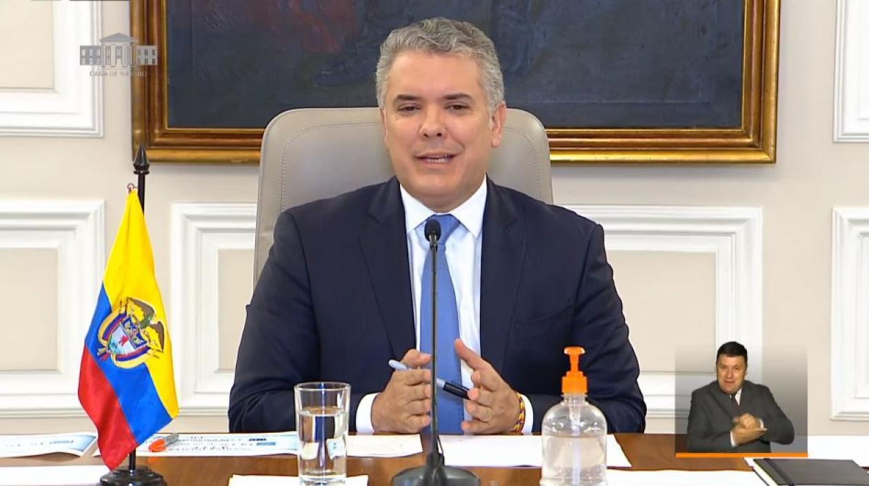 Iván Duque, Presidente de Colombia.