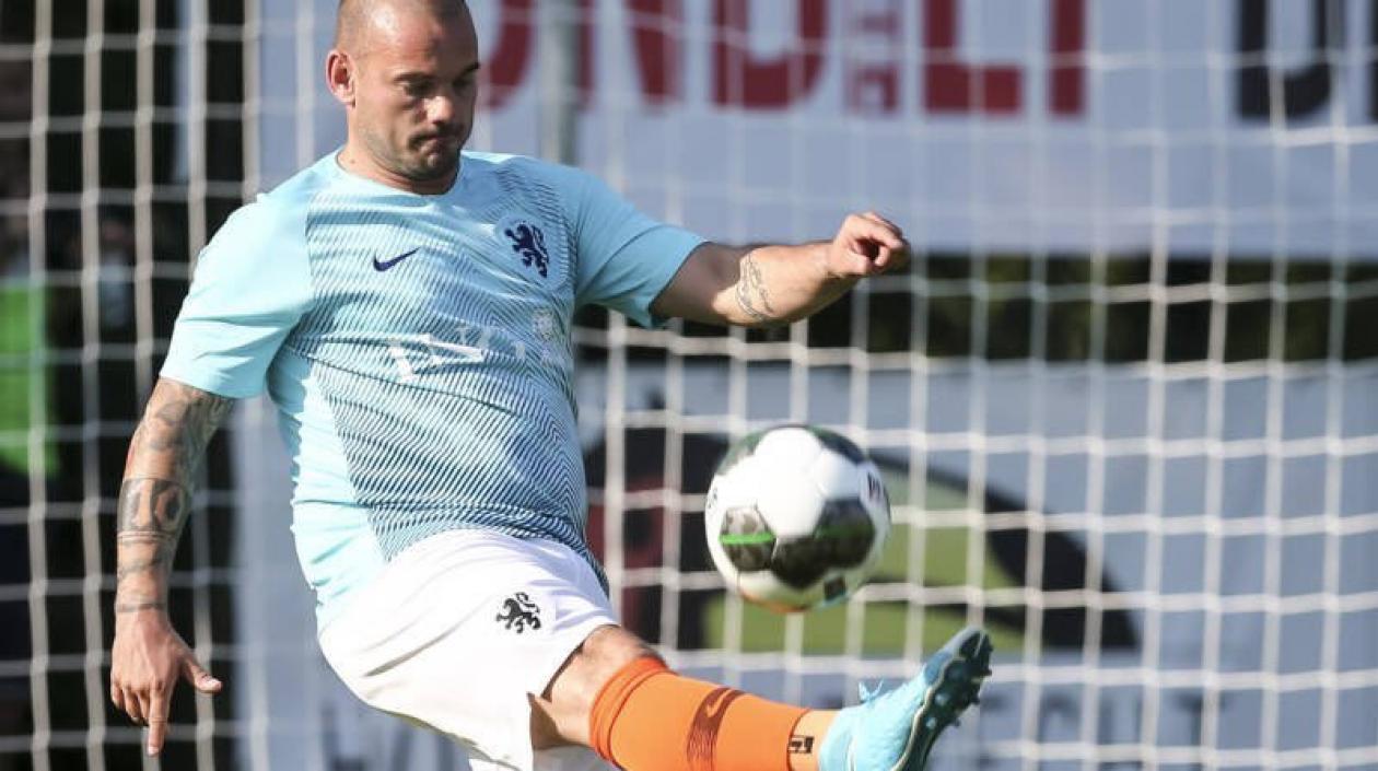 El holandés Wesley Sneijder.