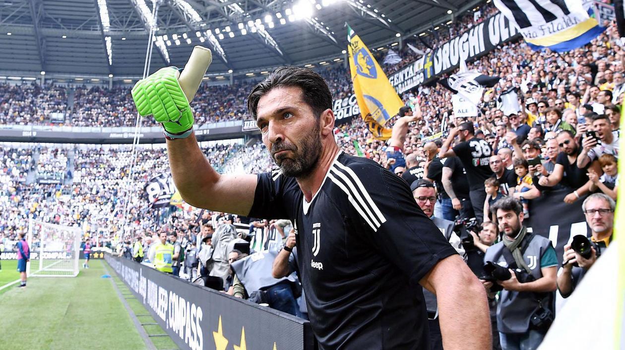 El legendario portero Gianluigi Buffon.