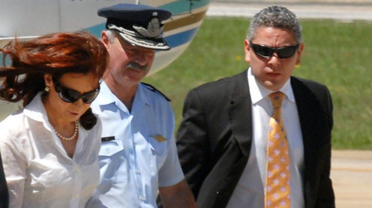 Cristina Fernández y Fabián Gutiérrez.