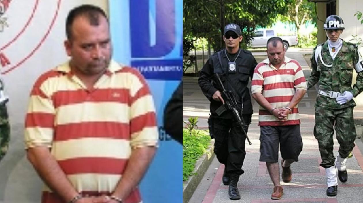 Jhon Fredy Cortés Buriticá, alias 'Culebrito'. 