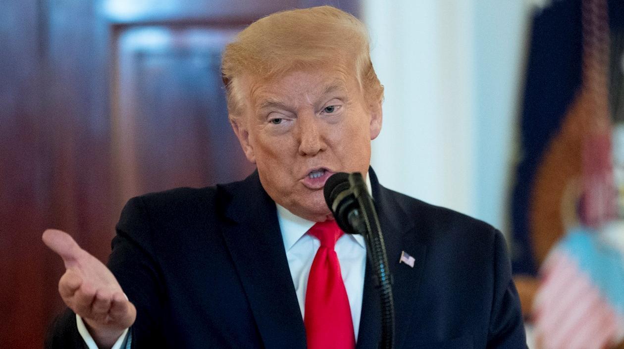 Donald Trump, presidente de los Estados Unidos.