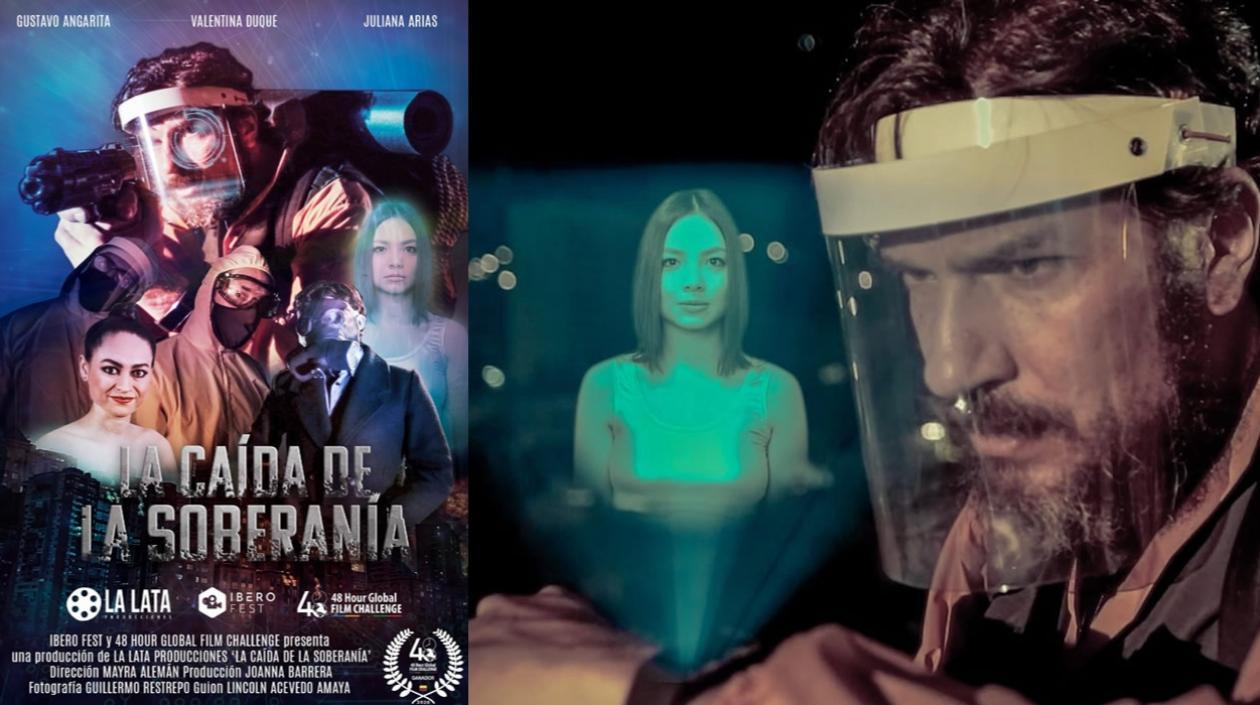 Poster de “La caída de la soberanía”.