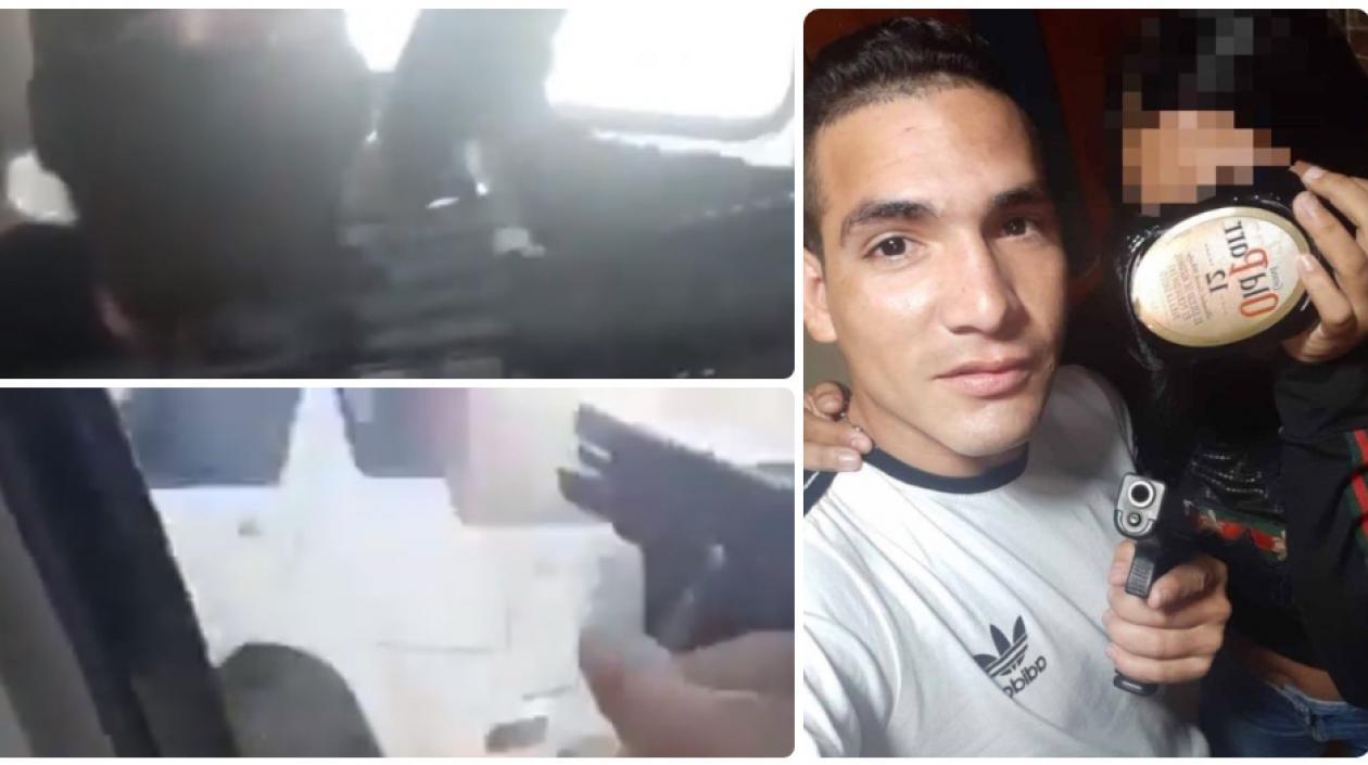 Imágenes publicadas por la organización criminal.