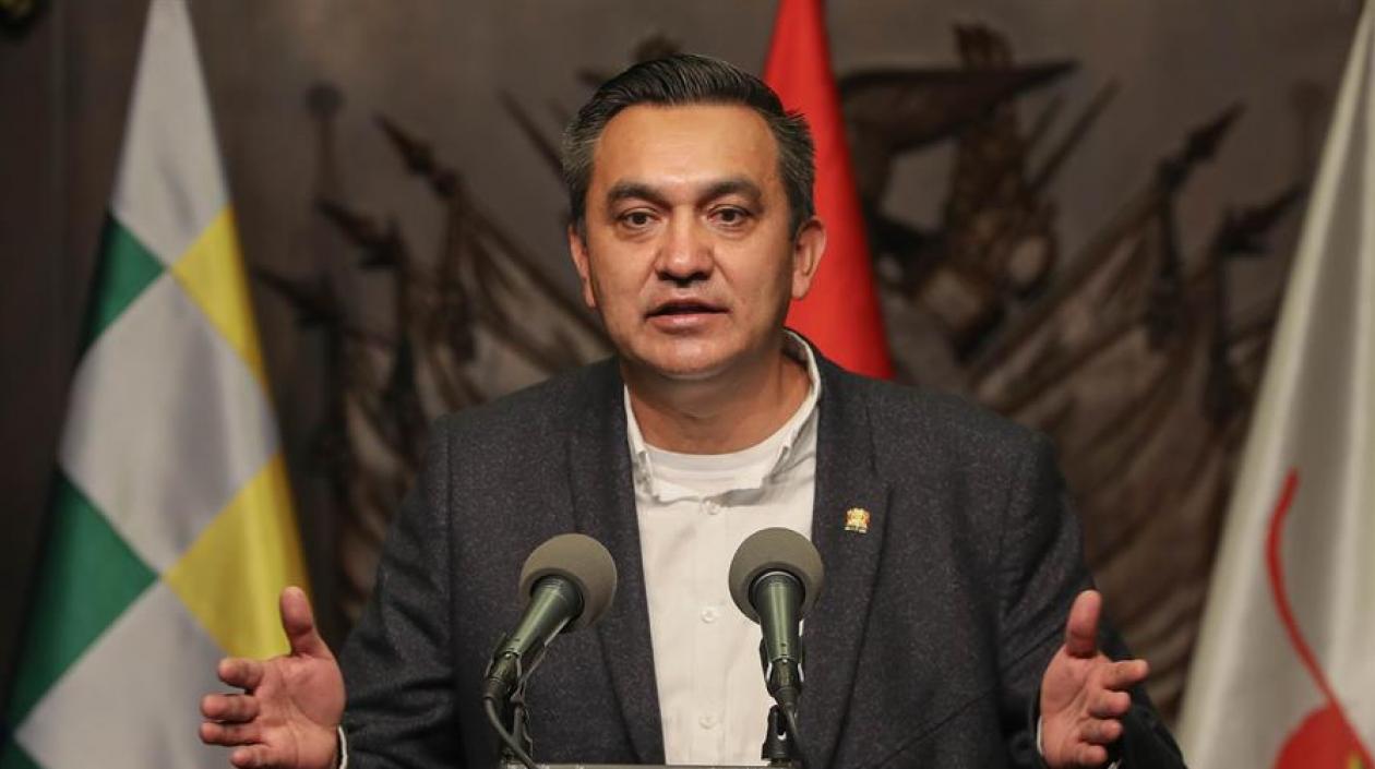  El ministro transitorio de la Presidencia de Bolivia, Yerko Núñez.