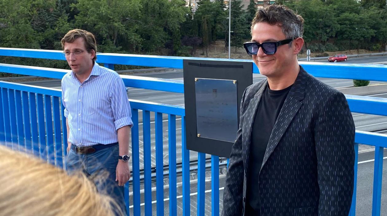 El cantante Alejandro Sanz.