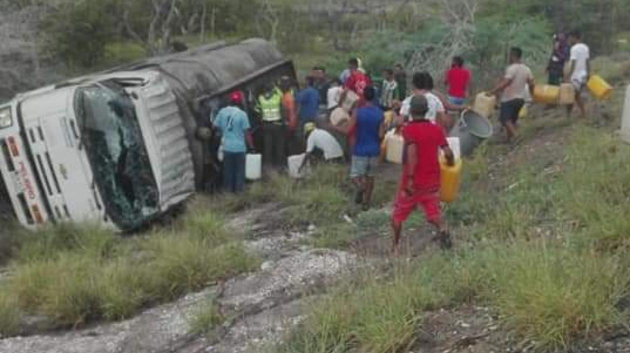 Momento previo antes de la explosión.