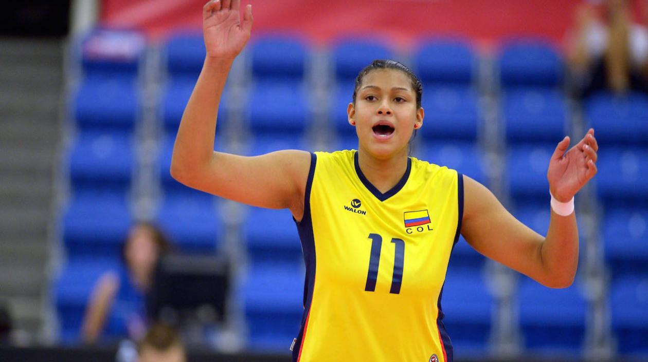 Colombiana Danna Escobar.