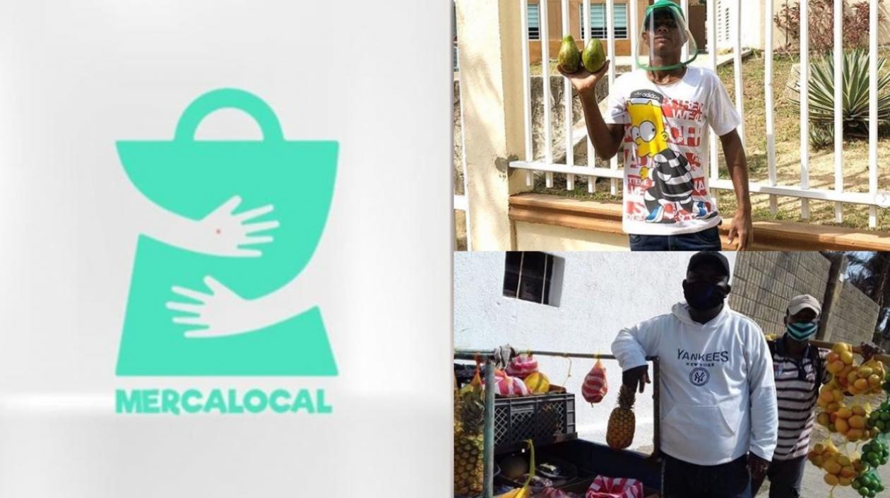 Imagen de la aplicación y de vendedores inscritos en esta.