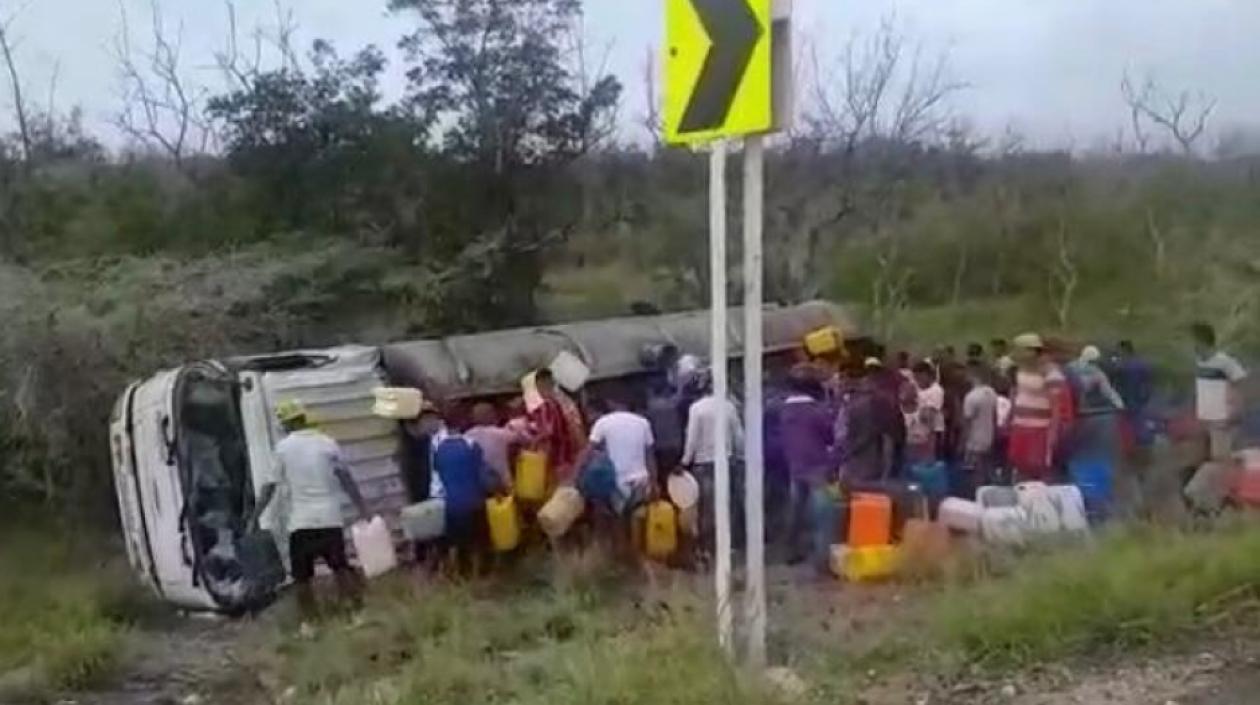 Momento previo antes de la explosión.