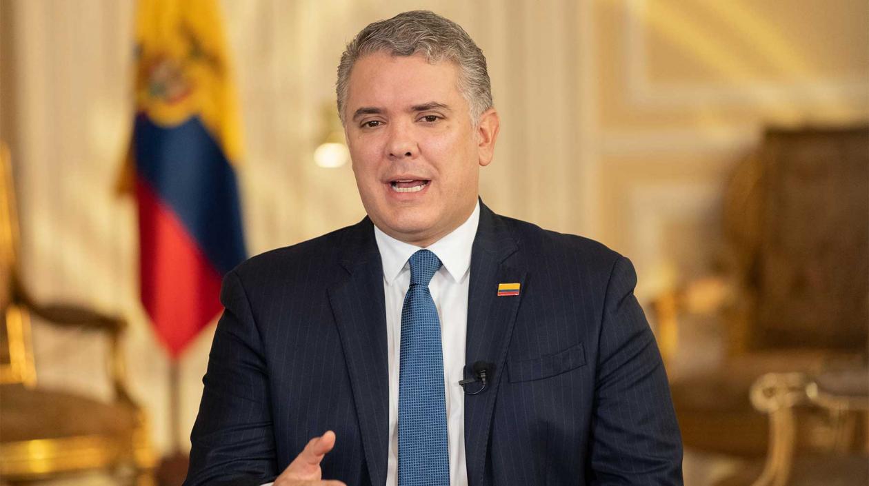 El Presidente de la República, Iván Duque.