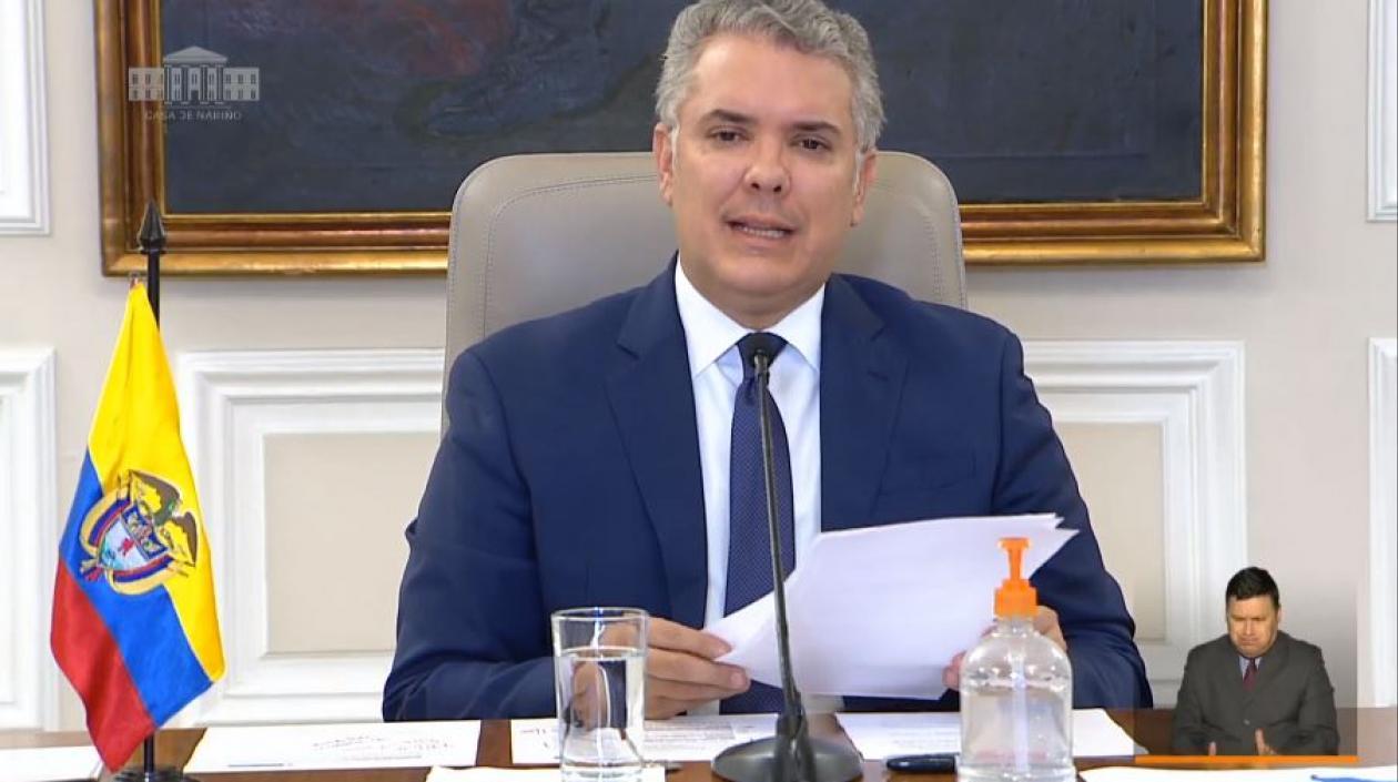 Presidente Iván Duque