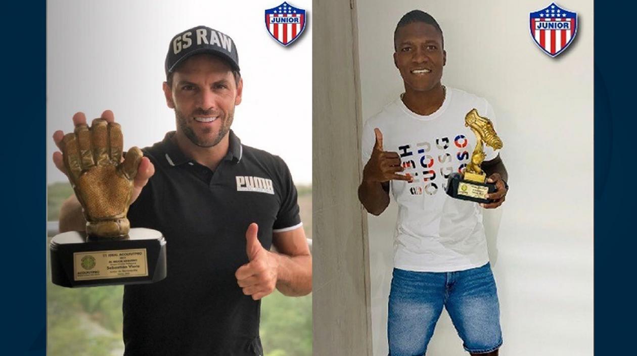 Los junioristas galardonados.