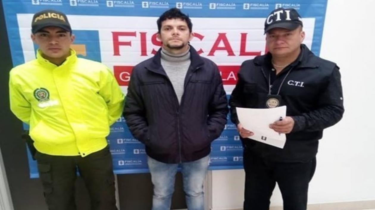 Hernán Darío Rosero Ordóñez fue capturado por la Policía y el CTI el año pasado.