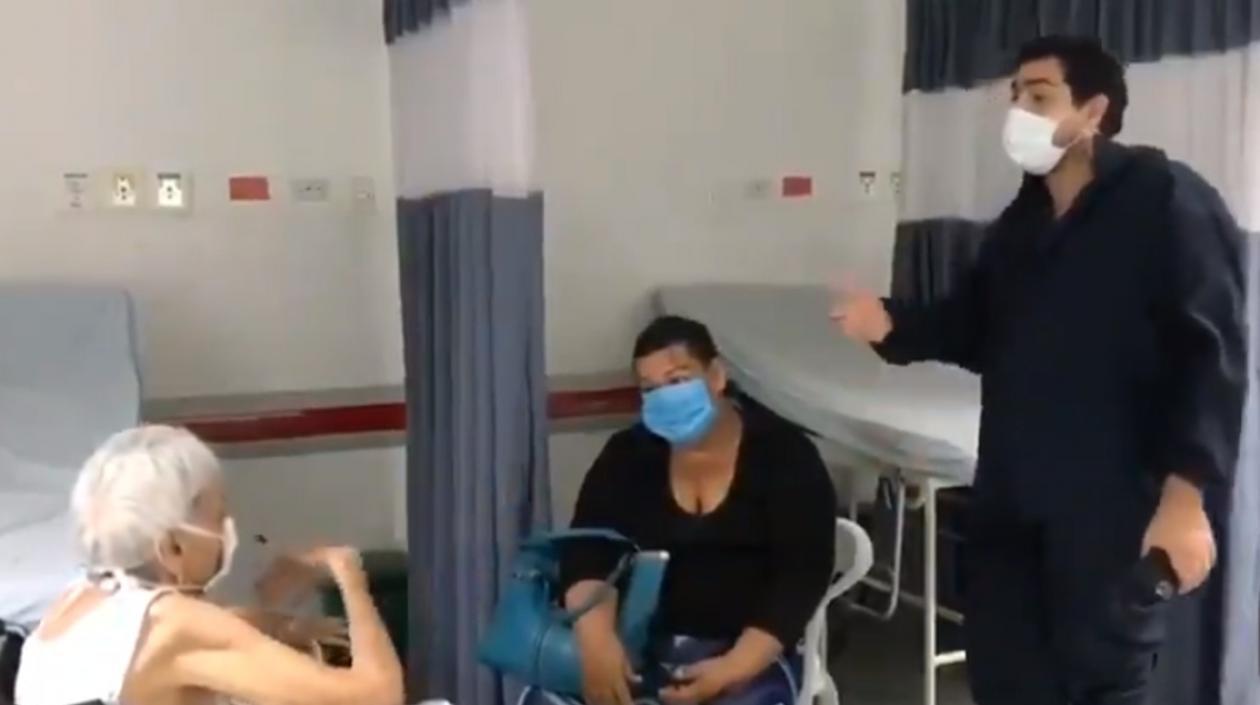 El médico Pedro Domínguez.