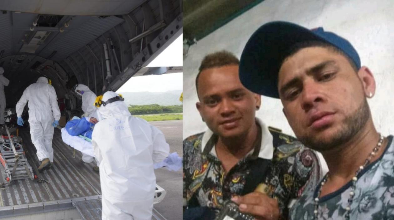 Dos de los familiares de Yuranis Franco Pérez.