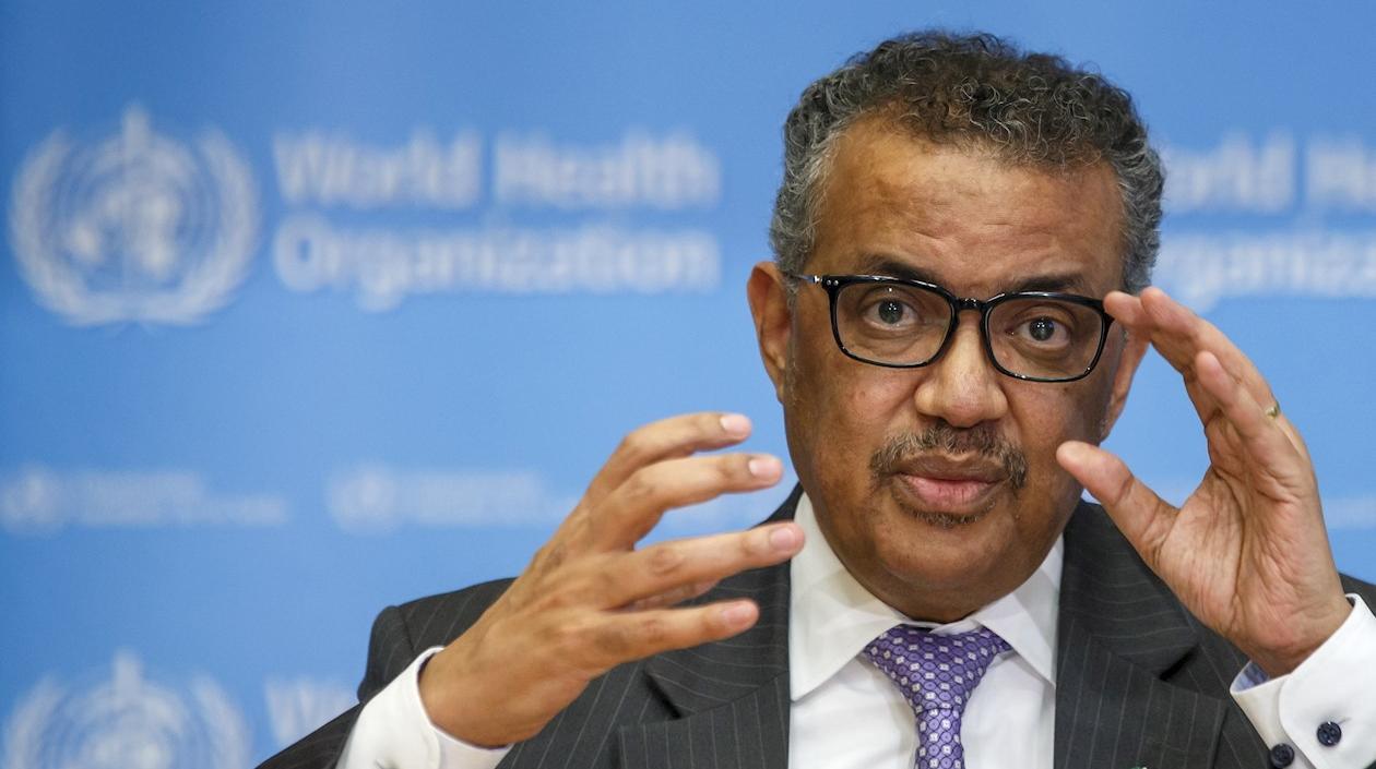 El director general de la Organización Mundial de la Salud (OMS), Tedros Adhanom Ghebreyesus.