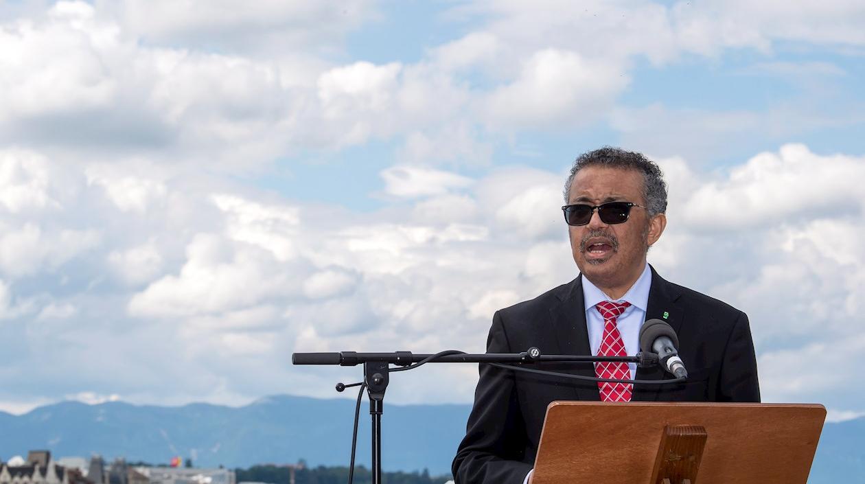 Director general de la OMS, Tedros Adhanom Ghebreyesus.
