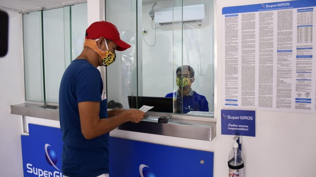 Los pagos se realizan en Supergiros.