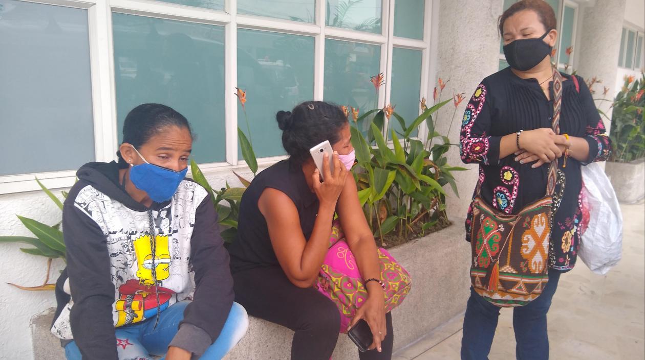 Clara Inés Díaz Ortíz, madre de Luis Miguel Marín Díaz.