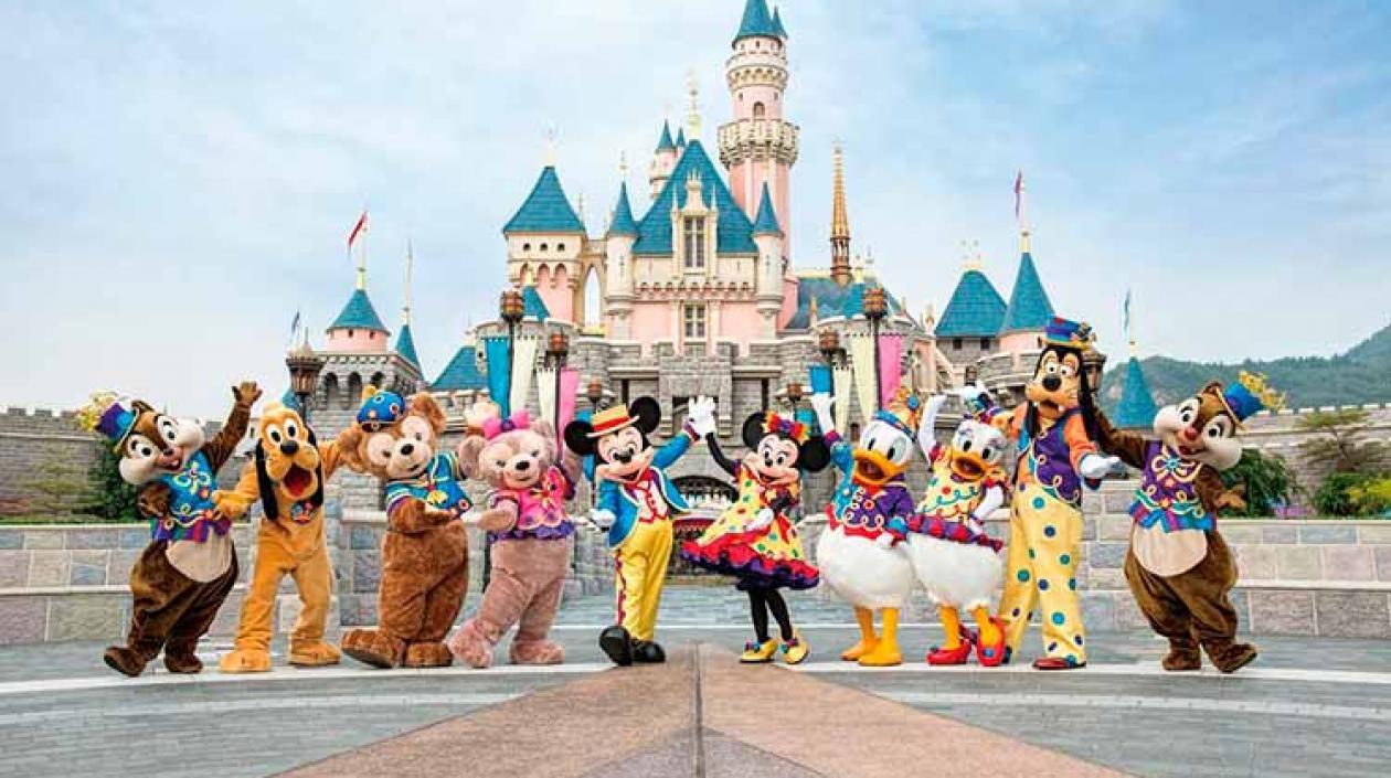 Parque temático de Disney.