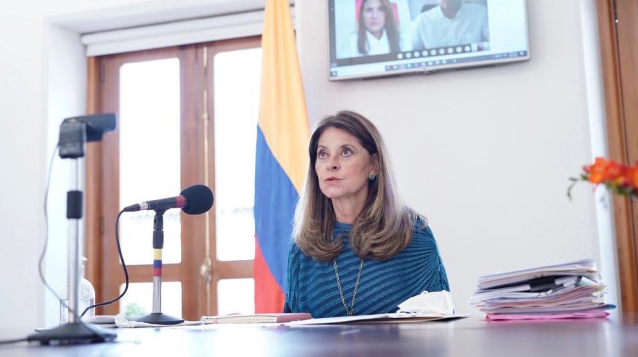 Marta Lucía Ramírez, Vicepresidenta de la República.