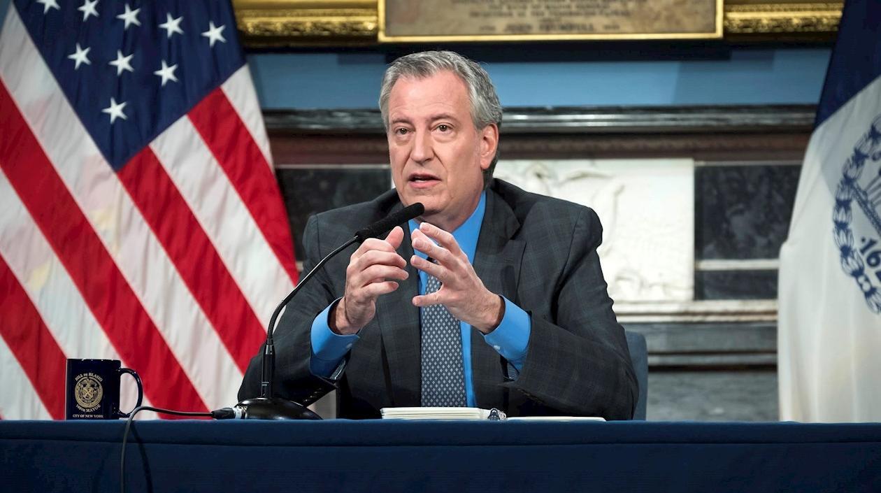 Bill de Blasio, Alcalde de Nueva York.