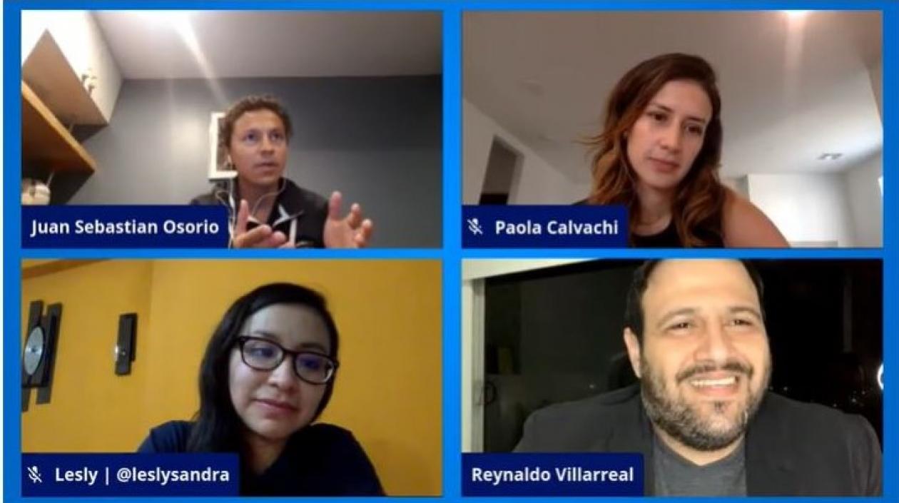 Reynaldo Villarreal González, de Unisimón, en el Campus Party.