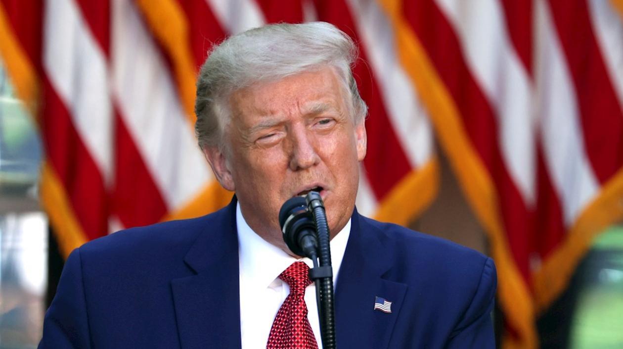 Donald Trump, presidente de Estados Unidos.