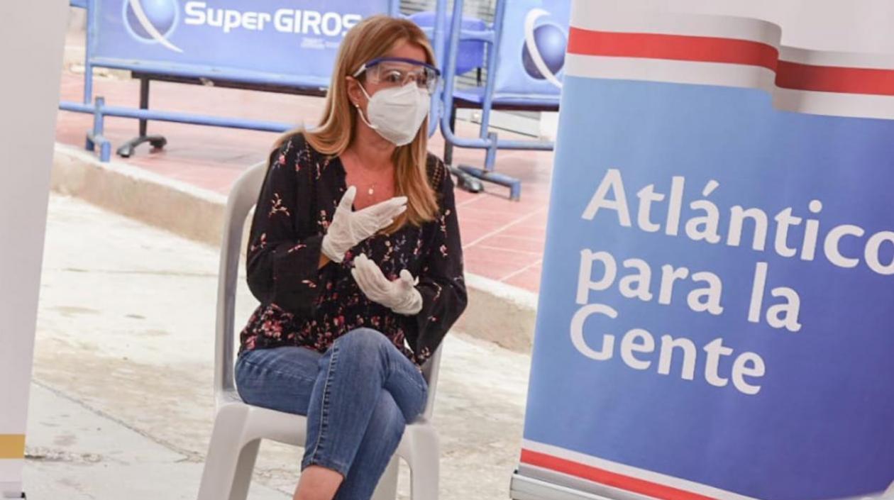 La Gobernadora del Atlántico, Elsa Noguera.