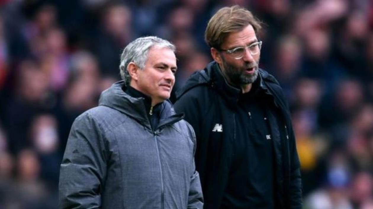 José Mourinho y Jürgen Klopp.