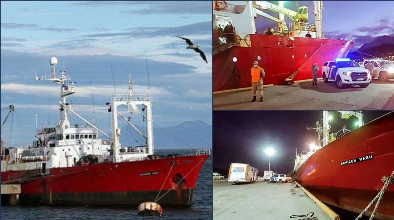 El barco pesquero "Echicen Maru".
