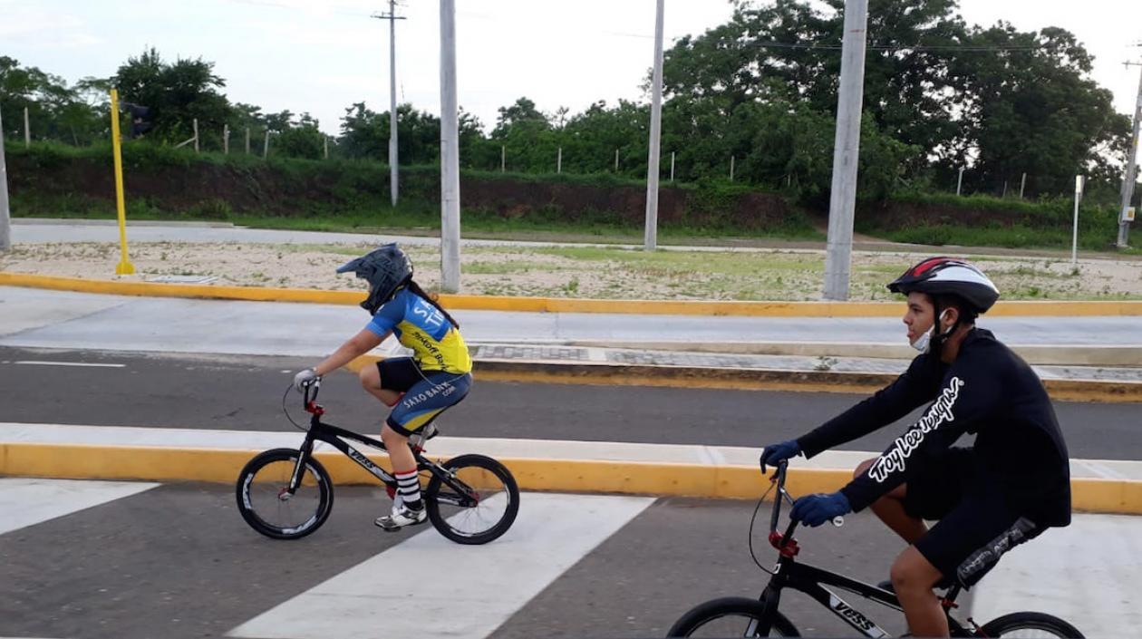 Sharid Fayad, en pleno entrenamiento.