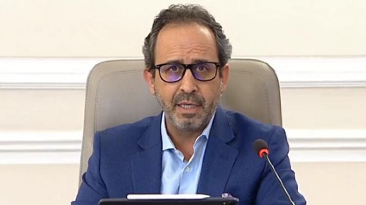 El superintendente de Salud, Fabio Aristizábal.