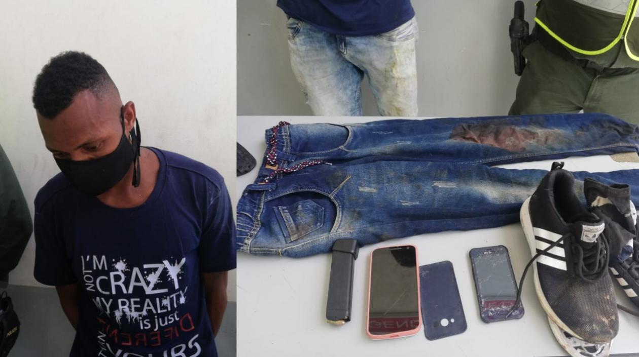 Capturado en Puerto Colombia.