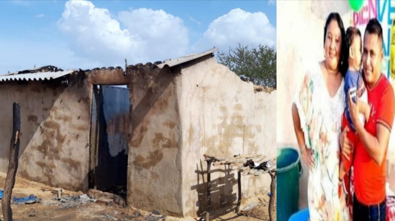 Toda la familia falleció tras el incendio originado en su vivienda.