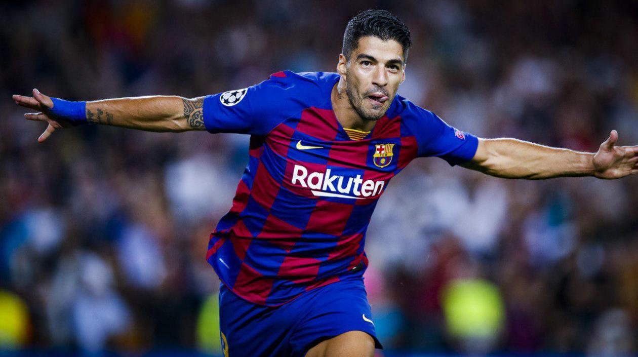 El delantero uruguayo del Barcelona Luis Suárez.