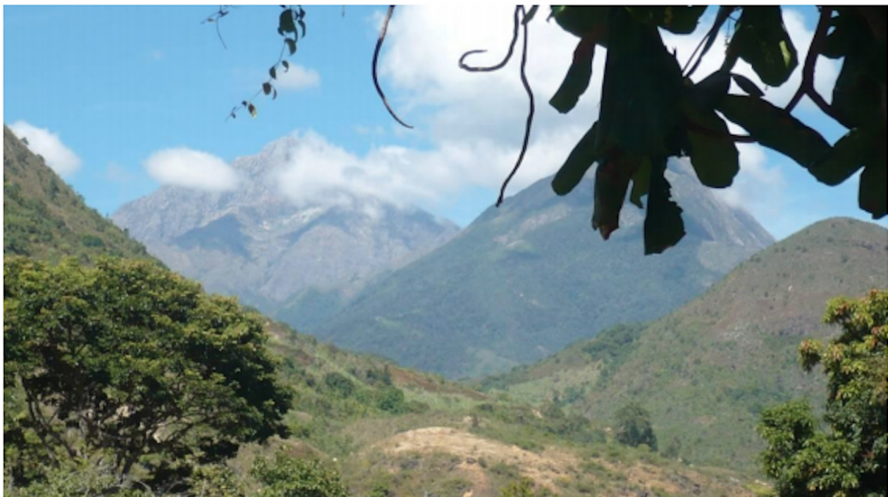  Paisaje de La Sierra Nevada de Santa Marta.