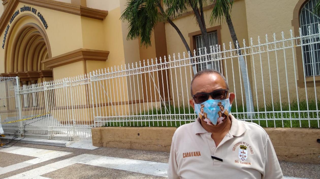 Vicente Rivera, Servidor de la Virgen 