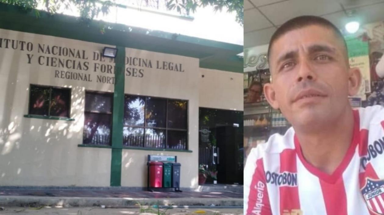 El cuerpo de Osvaldo David Estrada Villegas fue llevado a Medicina Legal.