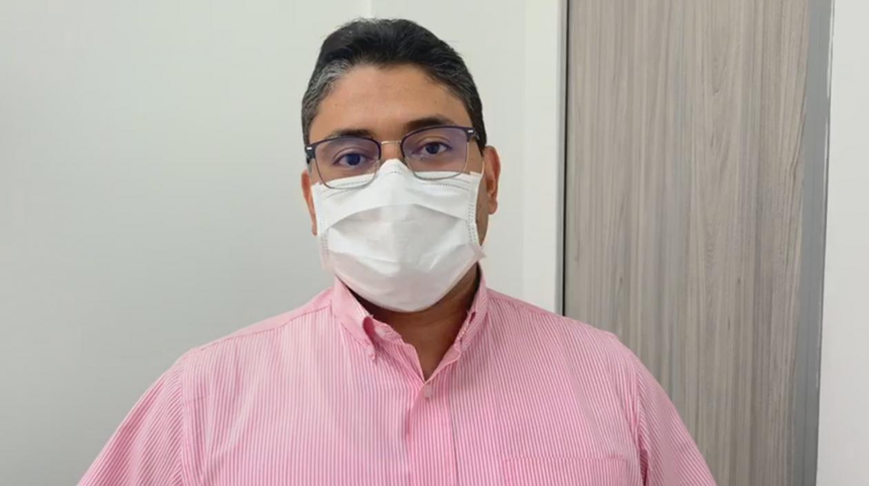 El Secretario de Salud de Barranquilla, Humberto Mendoza