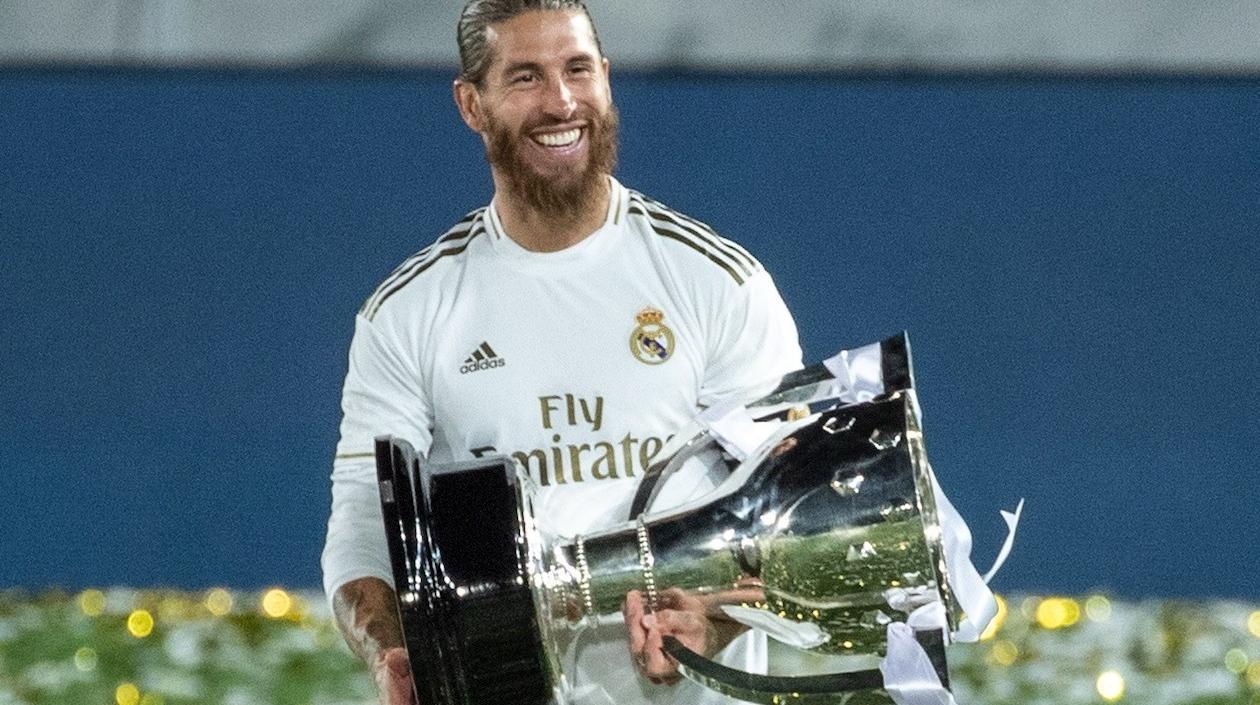 El defensa Sergio Ramos.