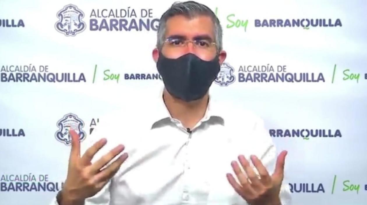 Juan Manuel Alvarado, gerente de la crisis del Covid-19.