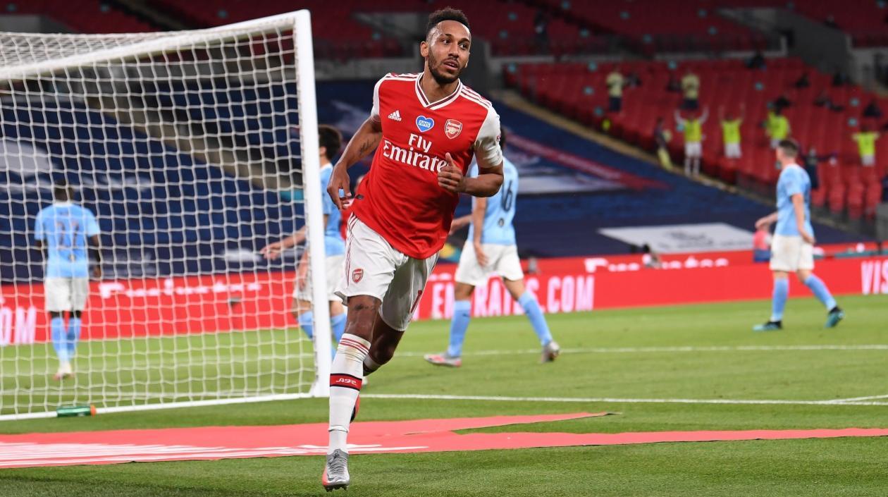 El gabonés Pierre-Emerick Aubameyang.