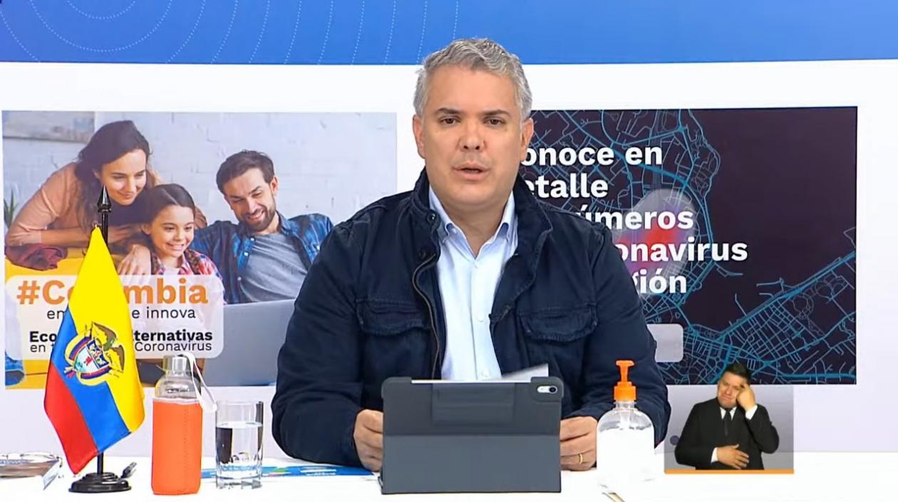 Iván Duque, Presidente.