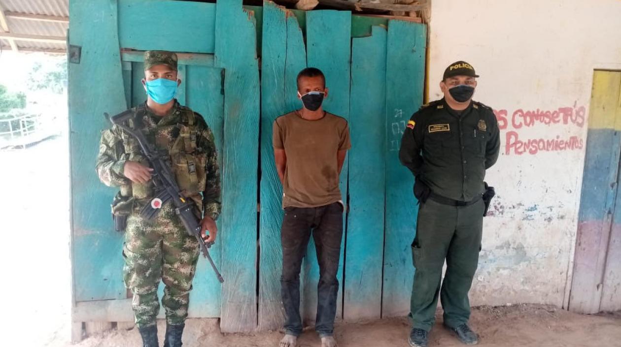Presunto feminicida capturado por Ejército y Policía