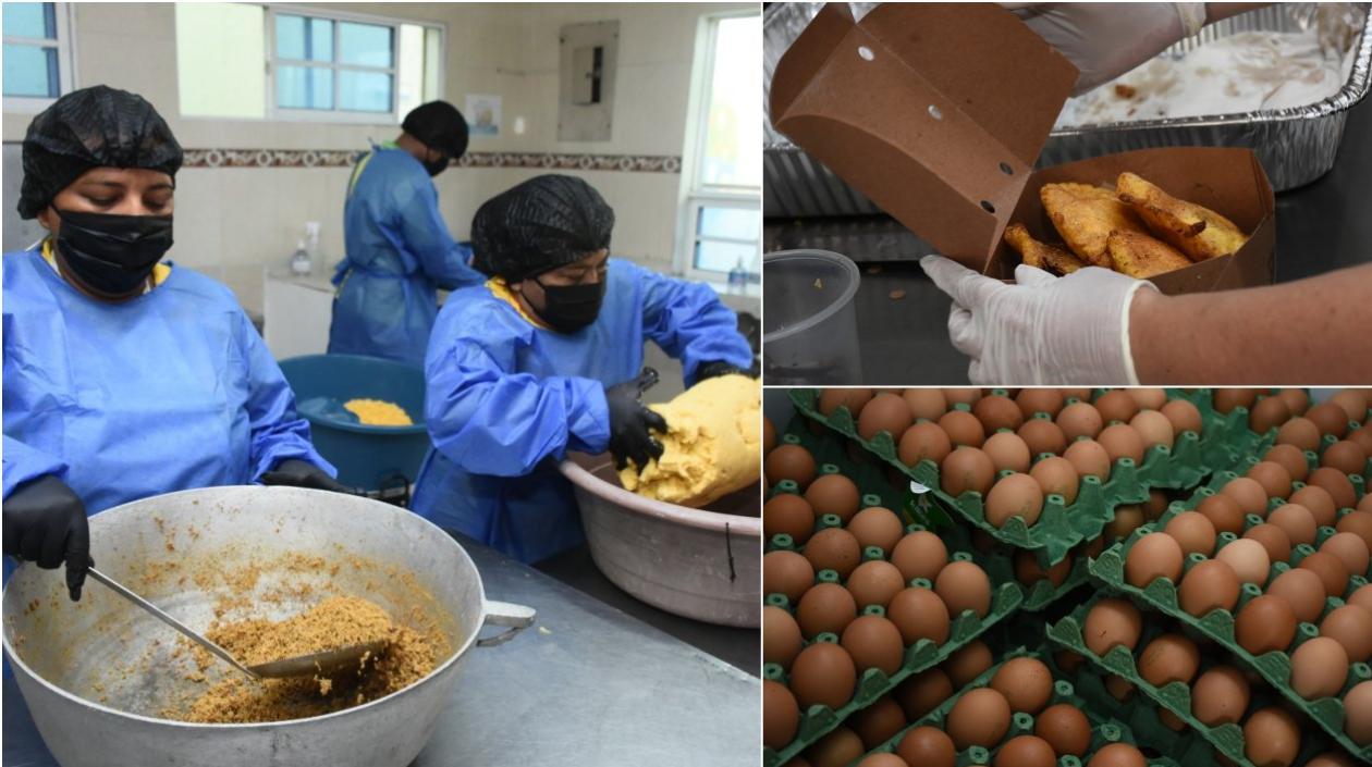 El proceso de elaboración de las arepas de huevo tiene control de calidad.