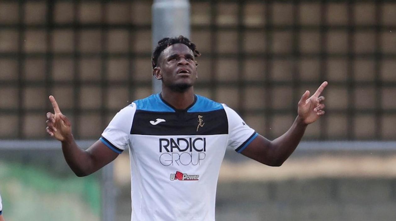 Duván Zapata, líder ofensivo del Atalanta.