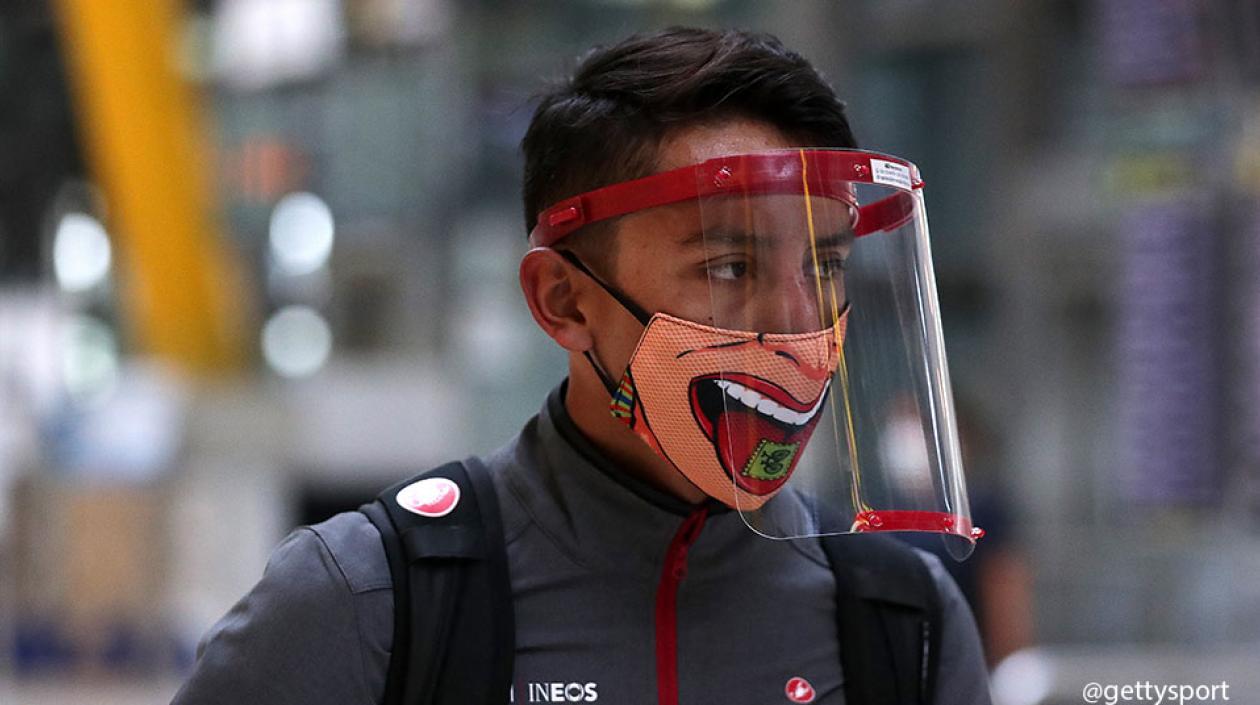 El ciclista Egan Bernal.